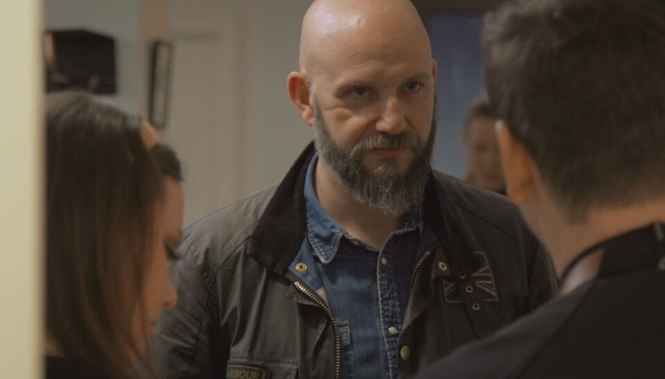 Thomas Castberg er nomineret til 'Årets vært' 2020 for sine værtsroller i 'Med kniven for struben' og 'MasterChef' (Foto: TV3/Viaplay)