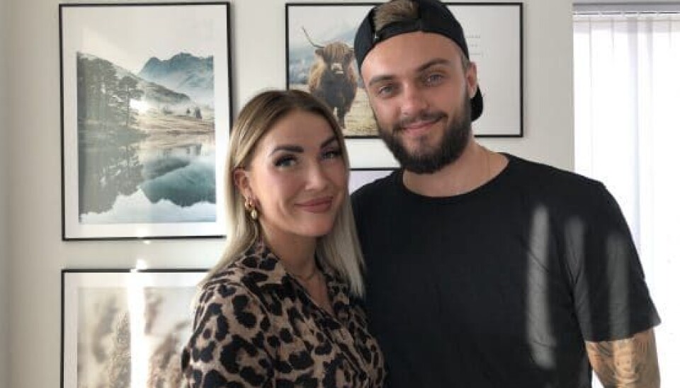 Billede 7 - Michelle og Kasper i parrets tidligere hjem (Foto: Rikke Lynge)