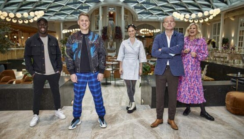 Melvin Kakooza, Martin Jensen, Oh Land, Thomas Blachman og Sofie Linde (Foto: Bo Nymann)