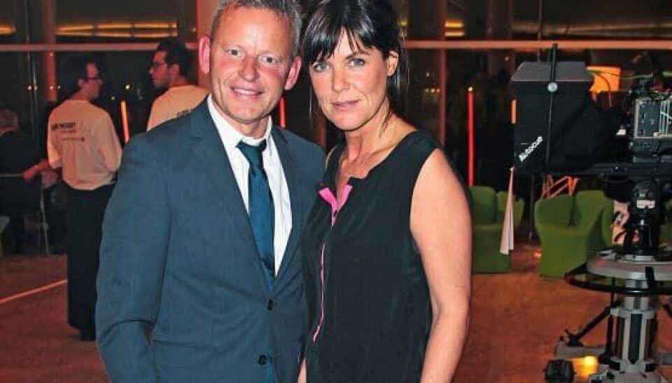 Bubbers kone gennem næsten 30 år har droppet hans efternavn, Meyer, og hedder nu Christina Nørby Ibsen (Foto: Michael STub)