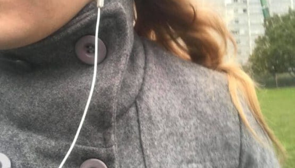 Sandras mærker efter vold fra ekskæresten (Foto: Privat)