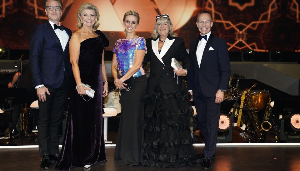 Dommerne til 'Vild med dans'-finalen 2020 (Foto: Martin Sylvest / Ritzau Scanpix)