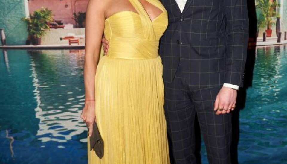 Rikke Gøransson og kæresten Tommy-Lee Winkworth (Foto: Janus Nielsen)