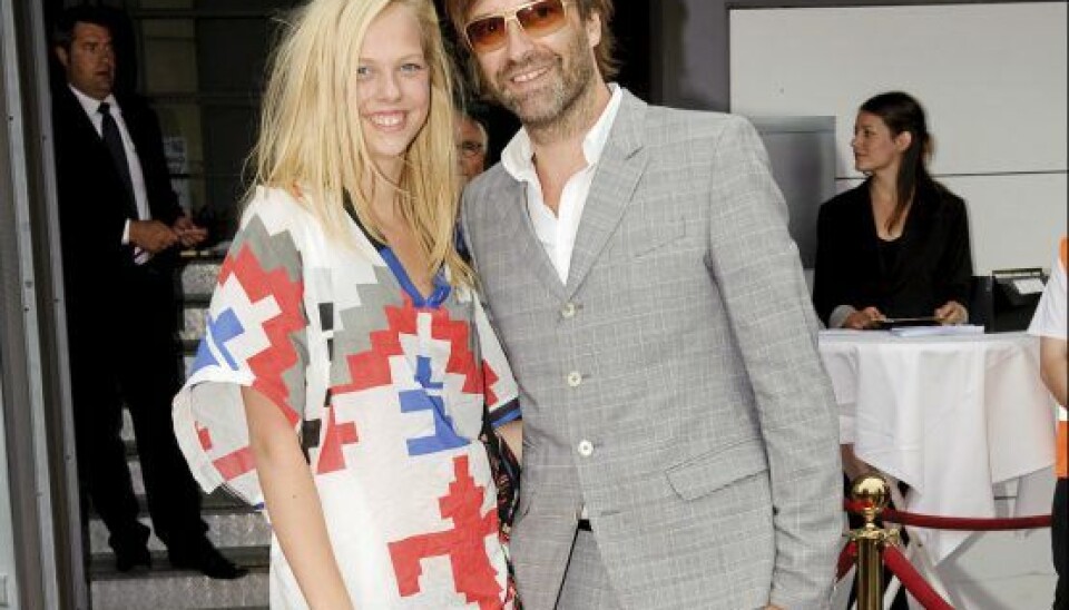 Frida Brygmann med far Martin Brygmann tilbage i 2009 Foto: Klaus Bo Christensen)