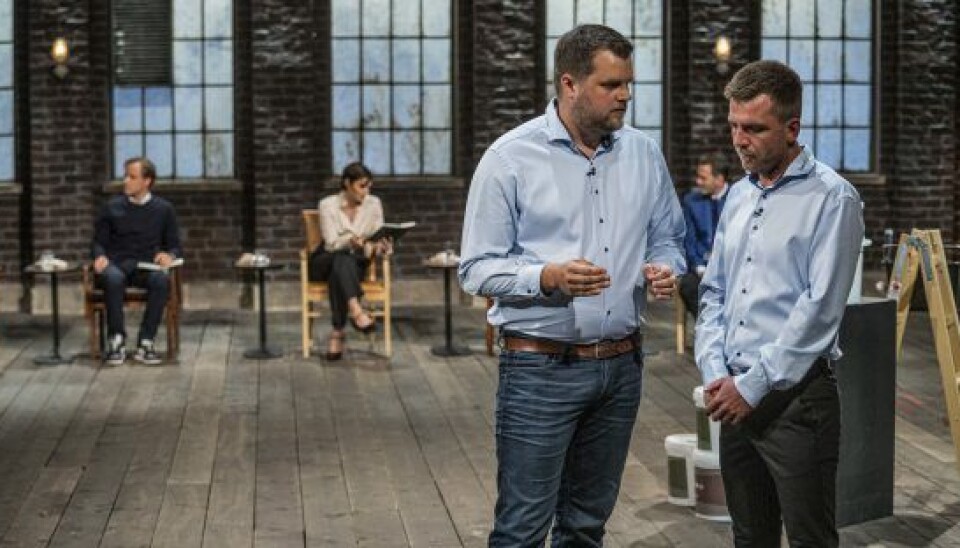 Der kom rigeligt med bud til DecoFarver i 'Løvens hule' sæson seks (Foto: Per Arnesen/DR)(Foto: Per Arnesen/DR)