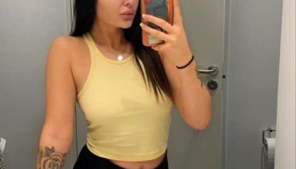 SE BILLEDERNE: Realitybabe i stort vægttab