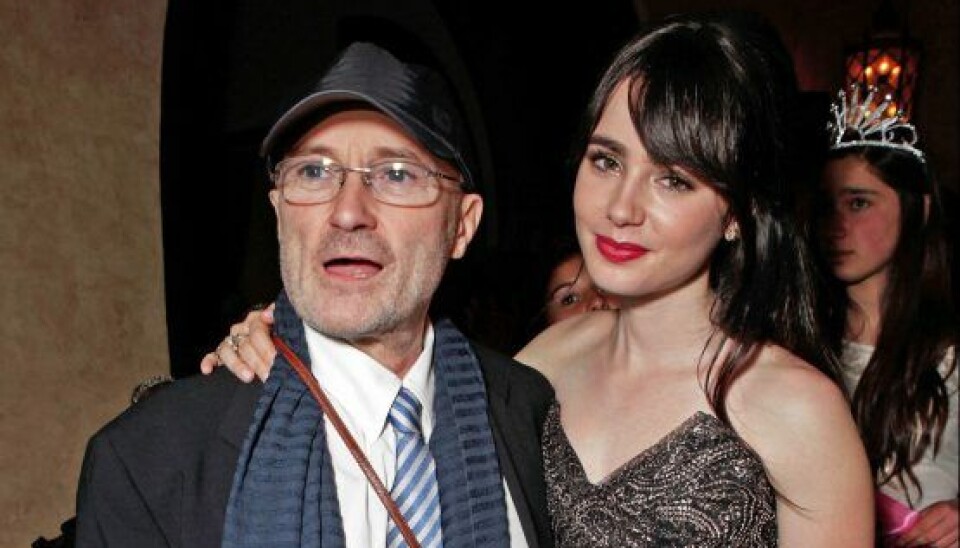 Phil Collins & Lily Collins (Foto: Getty Images)