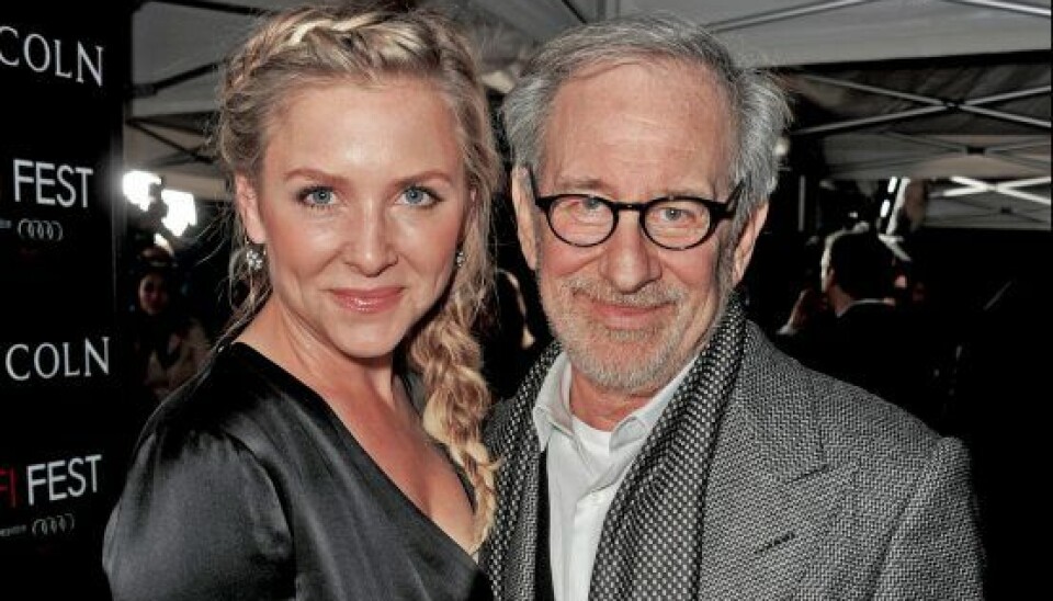 Jessica Capshaw & Steven Spielberg (Foto: Getty Images)