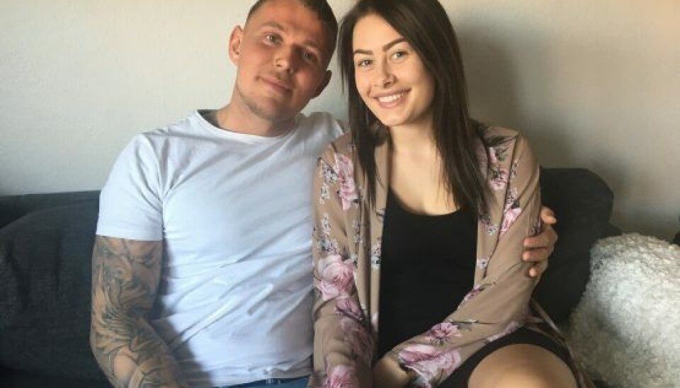 Nicklaes & Amanda fra 'Ex on the Beach' til Q&A med Realityportalen i deres fælles lejlighed i Hedehusene (Foto: Lykke Buhl/Realityportalen)