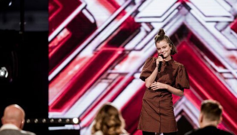 Lucca i 'X Factor' til Five chair challenge. (Foto: Lasse Lagoni)