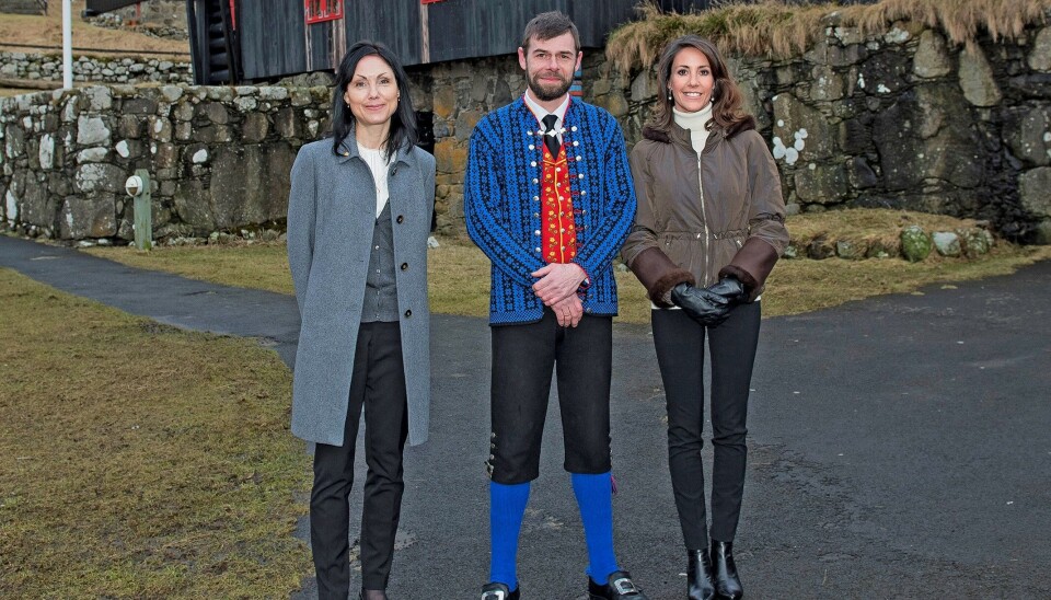 Som protektor besøgte prinsesse Marie i 2016 Autismeforeningens nye afdeling på Færøerne (Foto: Klaus Bo Christensen)