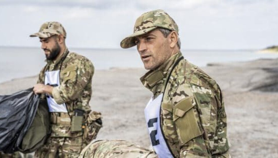 Oliver Bjerrehuus i 'Stjerner i trøjen'. (Foto: Foto: Per Arnesen)