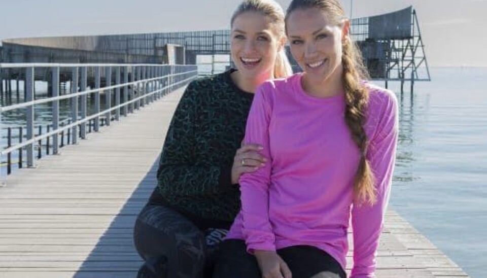 Christiane Schaumburg-Müller og træner Anne Bech. (Foto: Sisse Stoyer)