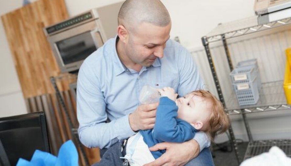 Walid til Marcus' barnedåb (Foto: Janus Nielsen)
