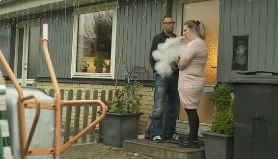 Camilla og Jesper fra 'Luksusfælden' program to (Foto: TV3)
