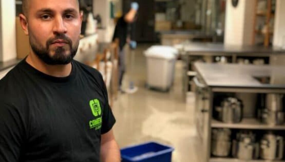 Ferhat er i dag ejer af virksomheden Comeback Cleaning, der hjælper indvandrerkvinder ind på arbejdsmarkedet som rengøringsassistenter (Foto: Privat)