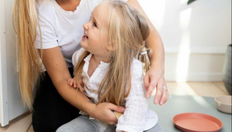 Frederikkes datter Everleigh på snart 3 år var inspirationskilden til virksomheden, som derfor er opkaldt efter hende (Foto: PR).