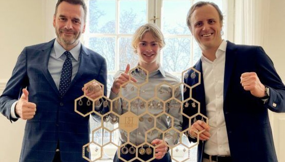 Jesper Buch og Christian Arnstedt lavede deres første fælles investering med hjertet i DIBB Design (Foto: PR).