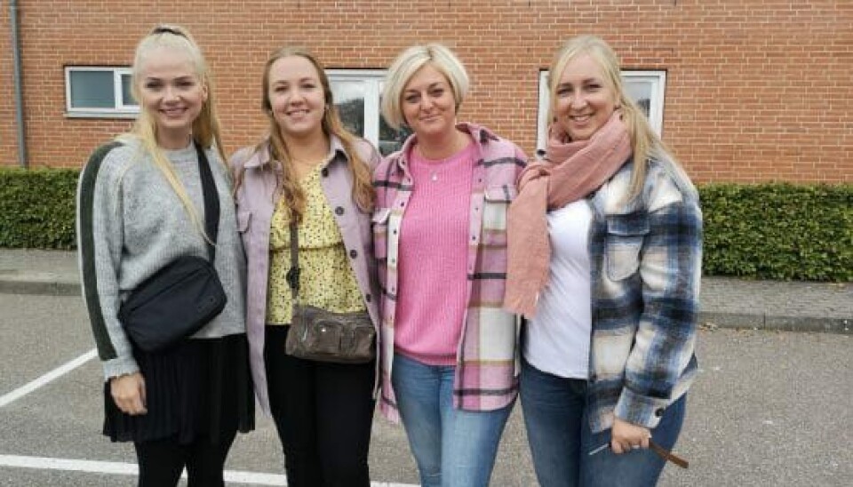 Camilla, Iben, Sussi og Anne fra 'Kærlighed hvor kragerne vender' (Foto: Privat)