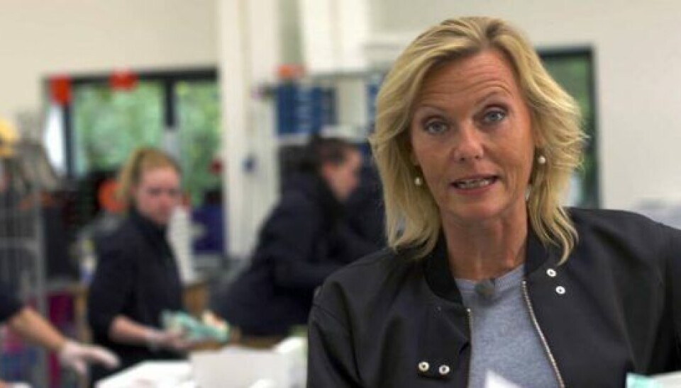 Dorte Fals har været vært på 'Penge' - og ikke mindst som den eneste været vært på 'Løvens hule' (Foto: DR)