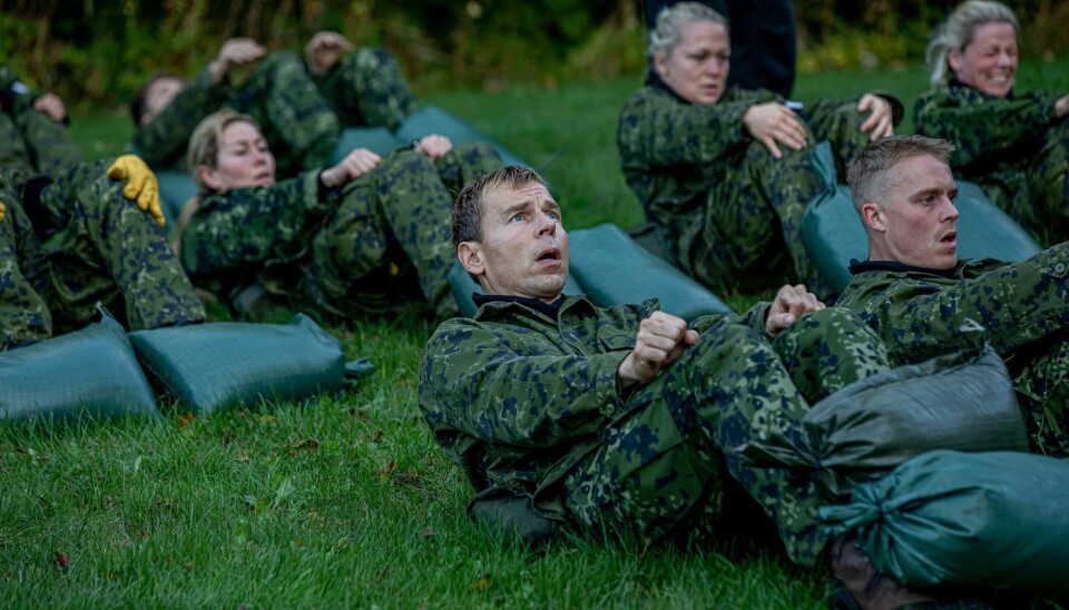 Viljen kommer på hård prøve på tredjedagen i 'Korpset'. (Foto: Lars E. Andreasen/TV 2)