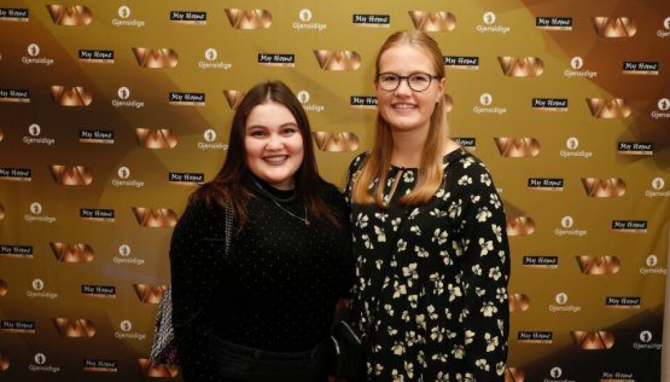 'Årgang 0'-stjernerne Stephanie og Emma var fredag taget sammen til 'Vild med dans' (Foto: Henrik R. Petersen).