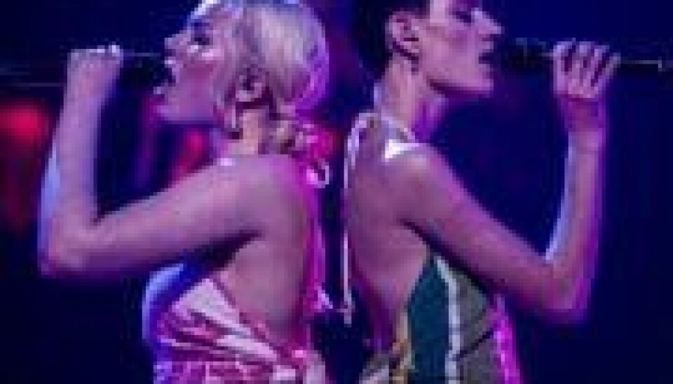 Neva & Ida til andet liveshow i 'X Factor' 2021 (Foto: Lasse Lagoni)