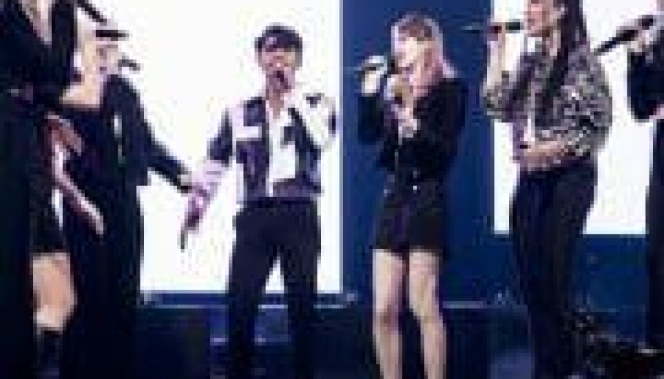 The Kubrix til andet liveshow i 'X Factor' 2021 (Foto: Lasse Lagoni)