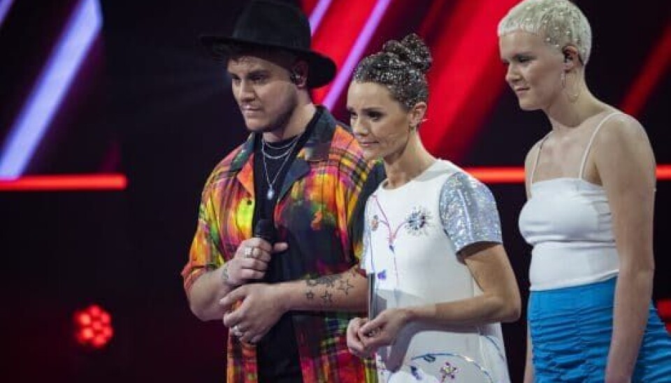 I farezonen i fjerde liveshow stod Vilson Ferati og Solveig (Foto: Martin Sylvest/Ritzau Scanpix)
