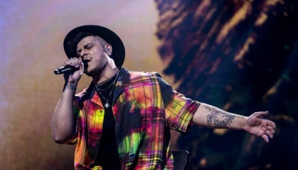 Vilson Ferati til fjerde liveshow i 'X Factor' (Foto: Lasse Lagoni)