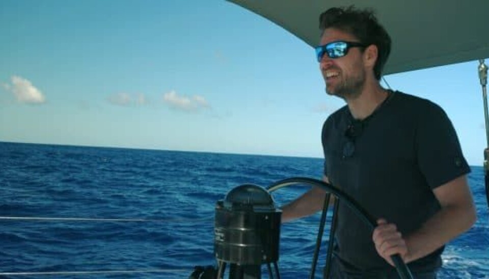 Johannes Nymark i 'Over Atlanten'. (Foto. Discovery Networks Danmark.)