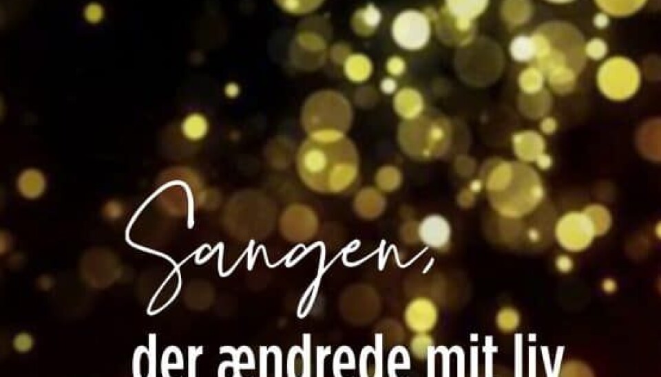 'Sangen, der ændrede mit liv' på 'Talk Town'.