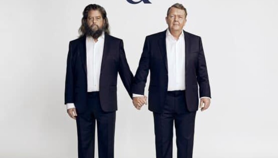'Lund & Løkke' med Anders Lund Madsen og Lars Løkke Rasmussen.