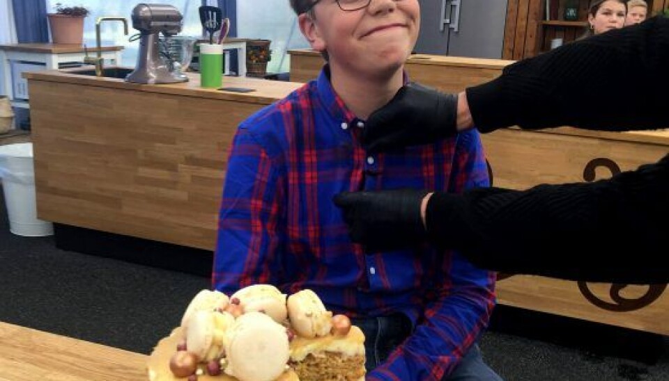Karl i 'Den store juniorbagedyst' (Foto: Carsten Mol/DR)