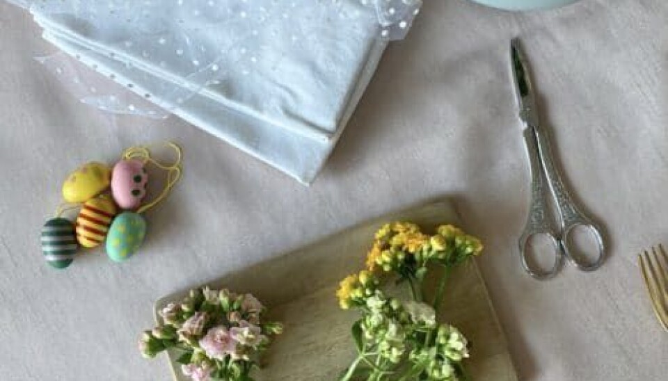 Inspiration til et flot påskebord med Julie von Lyck (Foto: privat)