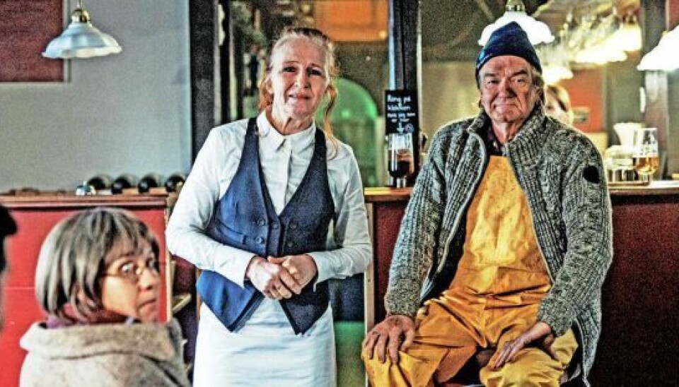 Bodil Jørgensen har trukket sine rødder i Vejen for at spille kromutter i 'Minkavlerne' (Foto: Per Arnesen)