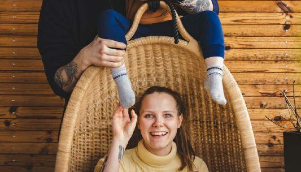 Michael og Lise med sønnerne Villy og Verner (Foto: PR)