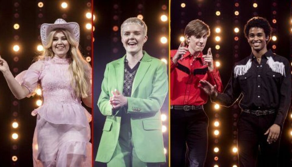 Finalisterne i 'X Factor' 2021: Nikoline Steen Kristensen, Solveig og Simon & Marcus (Fotos: Lasse Lagoni/TV2)