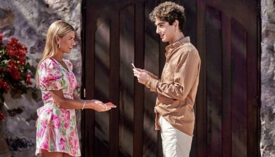 Rikke Gøransson og Sinan. (Foto: Janus Nielsen.)