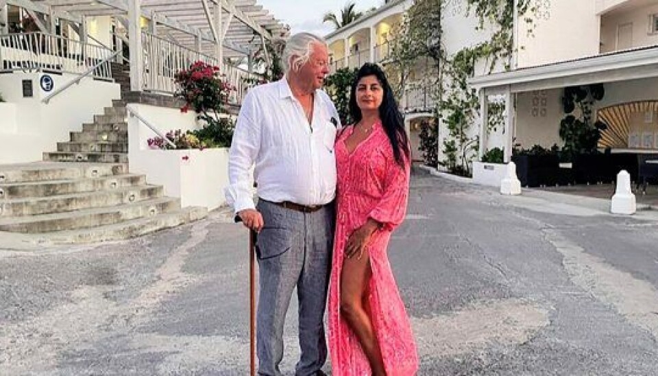 Christian Kjær og Susan Astani fejrer syv års bryllupsdag (Foto: Privat)