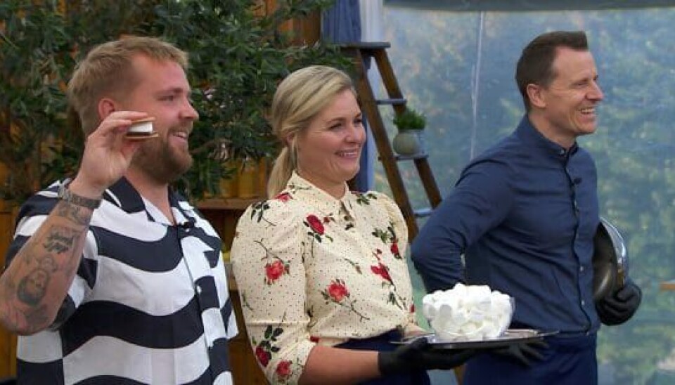 Joakim, Katrine og Markus i 'Den store juniorbagedyst' (Foto: DR)
