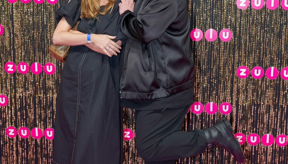 Maria Fantino og Christian Bonde fra P3's 'Curlingklubben'. (Foto: Janus Nielsen)