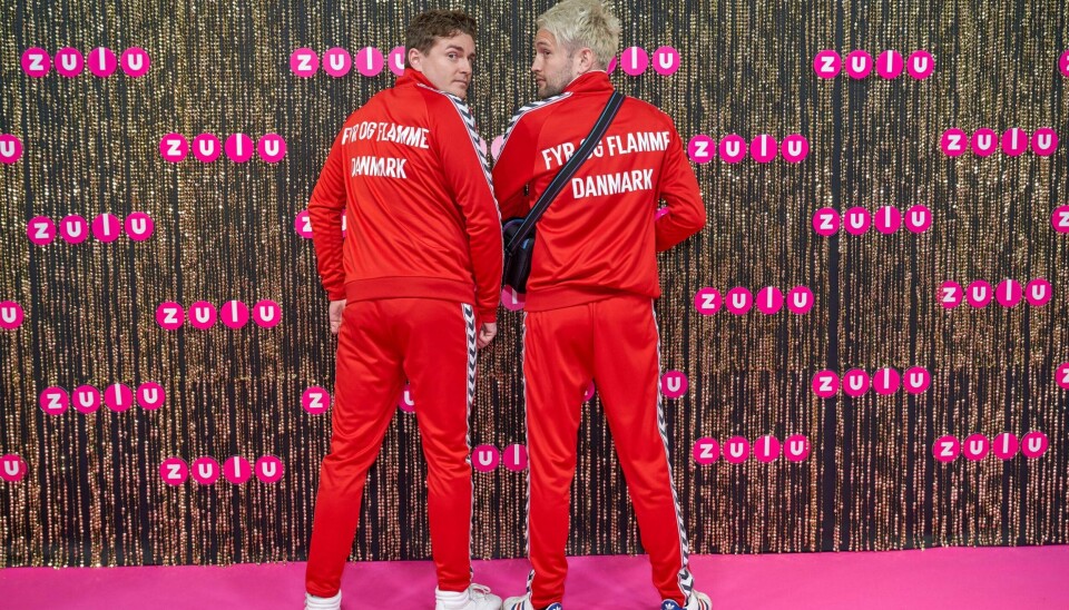 Duoen Fyr & Flamme - Jesper Groth og Laurits Emanuel. (Foto: Janus Nielsen)