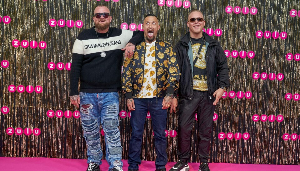 Ude Af Kontrol - Daniel Balken, Mark Løvendahl, Joachim Nicholas Rouse. (Foto: Janus Nielsen)