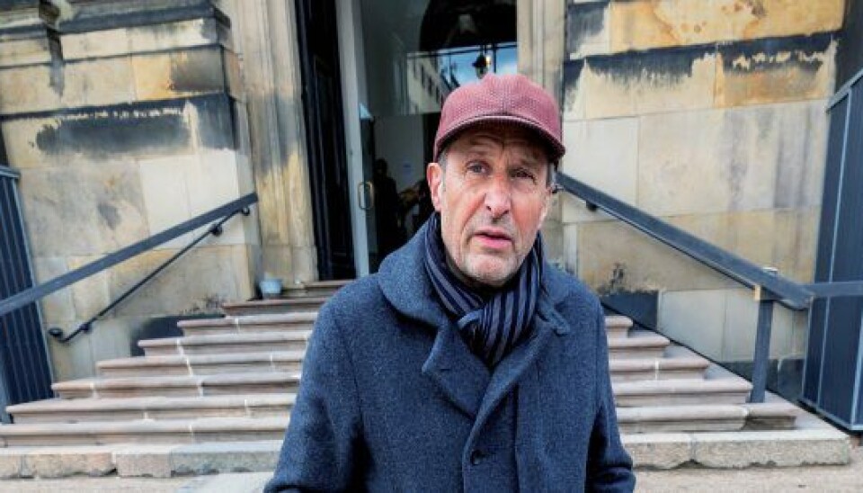 Allan Olsen, 65, var ked af det. – Det er trist, at han skulle væk så tidligt. Jeg løb tilfældigt på ham i Købmagergade for et halvt år siden. Der snakkede vi sidst (Foto: Michael Stub)