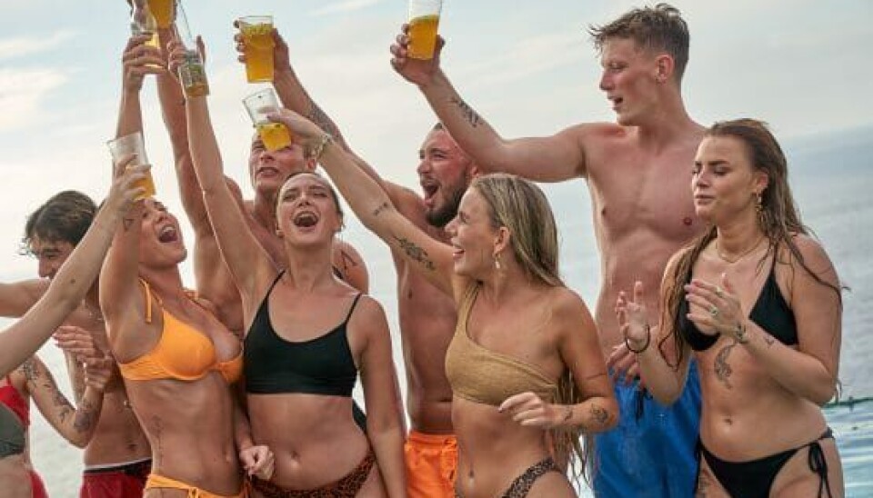 Så god var stemningen ellers tidligere på dagen. (Foto: Janus Nielsen.)