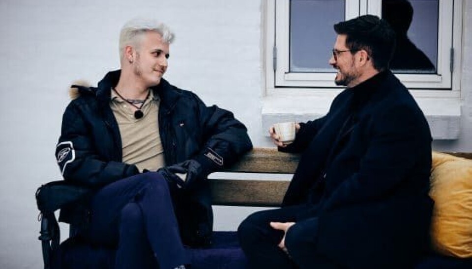 Christian gik til bekendelse hos Jonas dagen efter nattens flirt med Mads (Foto: Krestine Havemann / Discovery Networks Danmark)