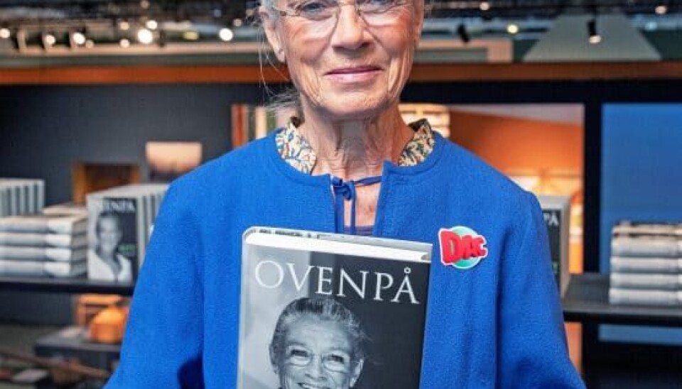 'Ovenpå' er fjerde og sidste bind i Ritts anmelderroste erindringer (Foto: Henrik R. Petersen)