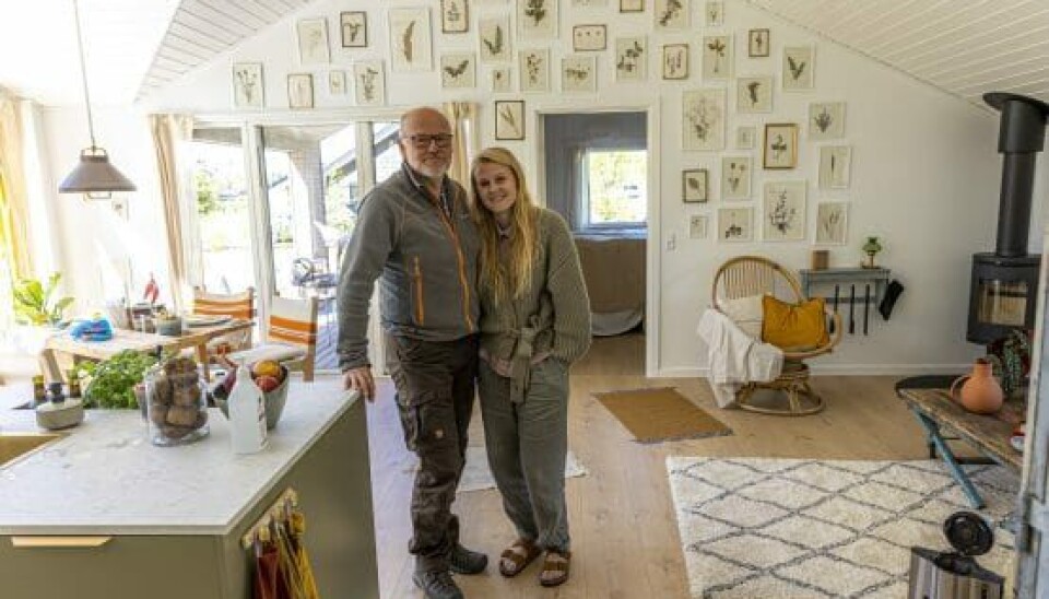 Anne og far Ole i 'Sommerdrømme' (Foto: Michael Stub)