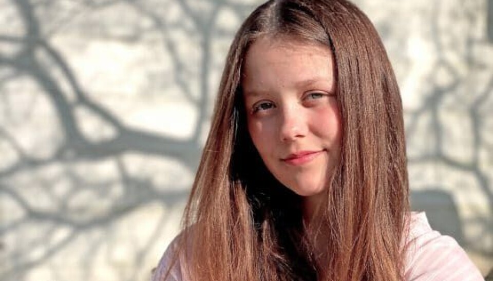 Kronprins Frederik og kronprinsesse Marys 14-årige datter går i 7. klasse på Tranegårdskolen i Hellerup (Foto: Kongehuset)